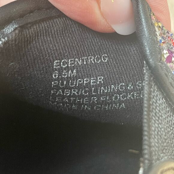 Steve Madden Gracious Slip On Shoes Sparkling Multicolored Glitter Size 6.5 - Picture 9 of 9